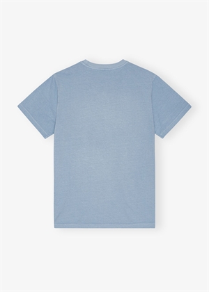 Re-Cut tee Soft Chambray T4155 Ganni 